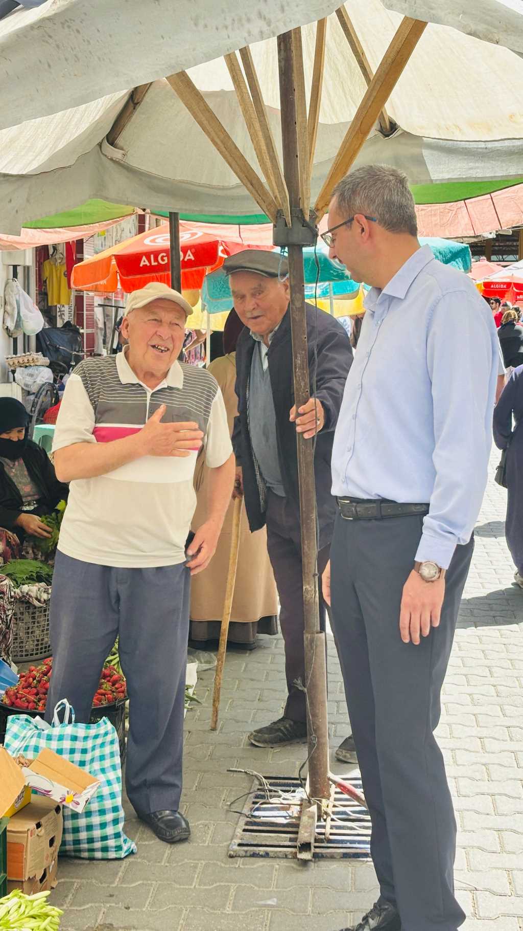 SAYIN KAYMAKAMIMIZ SEMT PAZARINI ZİYARET ETTİ